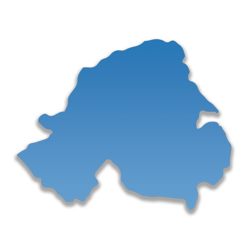 Northern Ireland Same Day Courier Elite Logistics Map